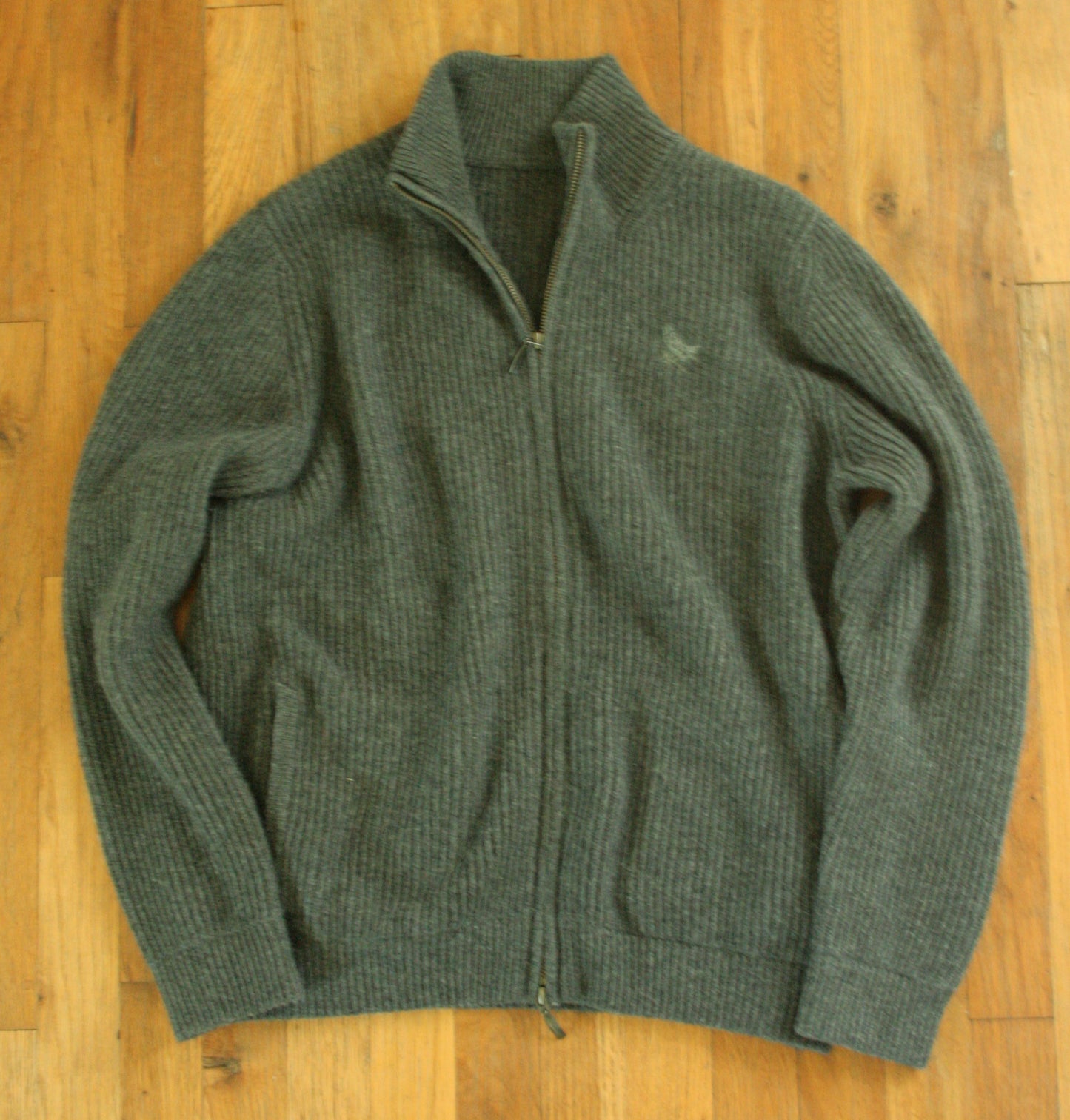 Cashmere Zip Up